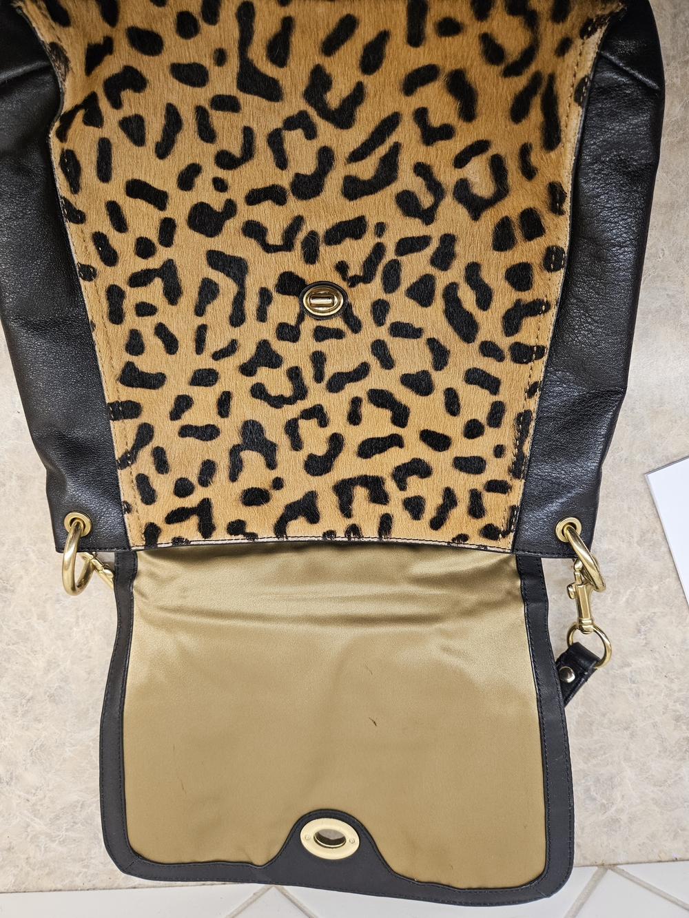 Rare Coach Park Ocelot Haircalf Satchel (2013) - Picture 8 of 10